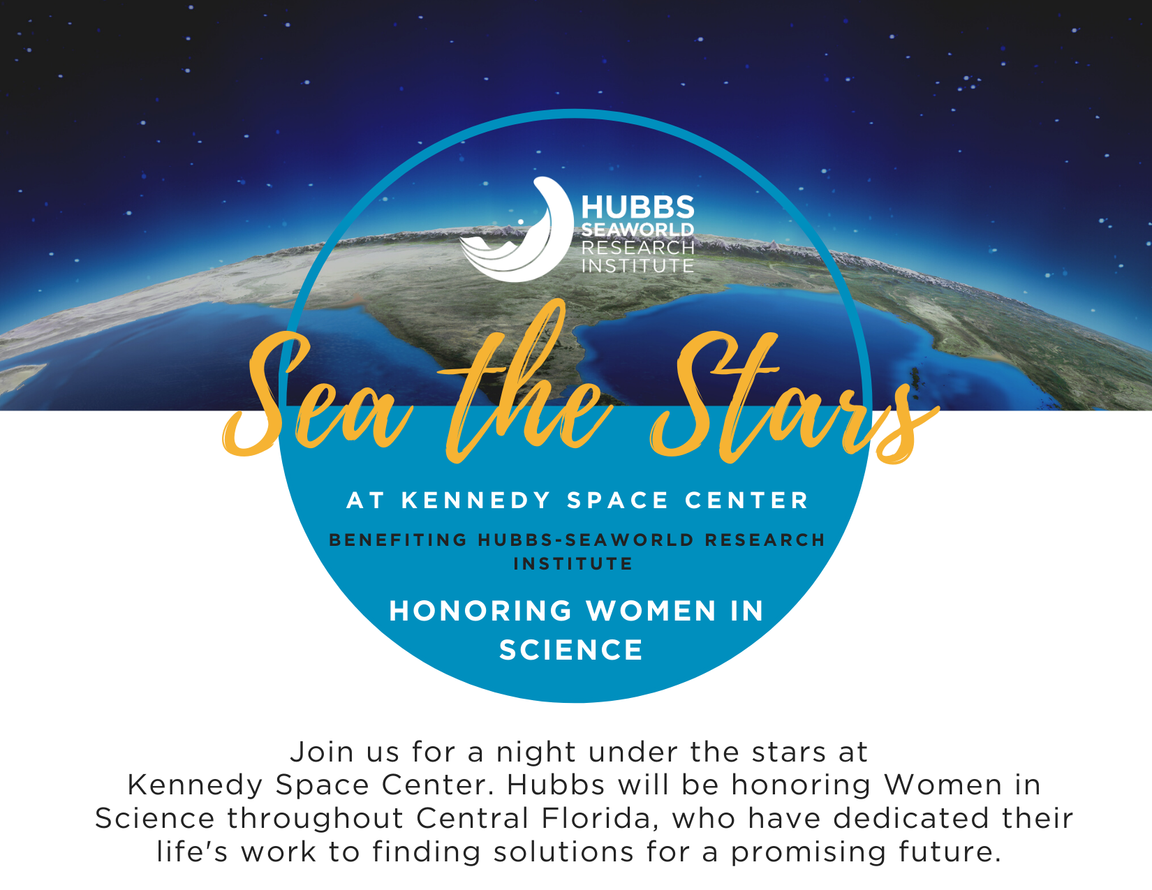Sea the Stars 2020, HSWRI Benefit @ Kennedy Space Center